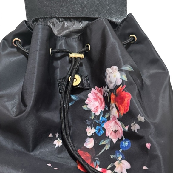 Ted Baker Black Floral Backpack main image 8